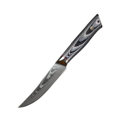 High Quality Damascus Steel Steak Knife Set - KingCutlery
