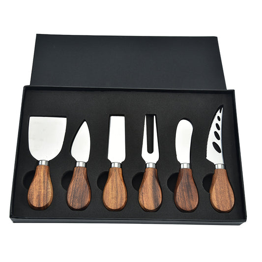 Stainless Steel Cheese Knife 6 Piece Cheese Knife Set - KingCutlery