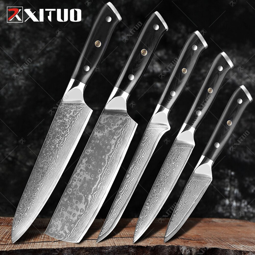 Professional Japanese Chef Knife Set - KingCutlery