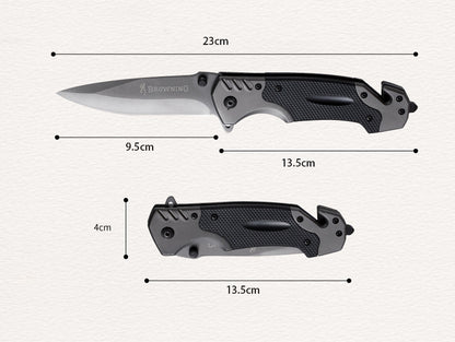 Folding Stainless Steel Pocket Knife - KingCutlery
