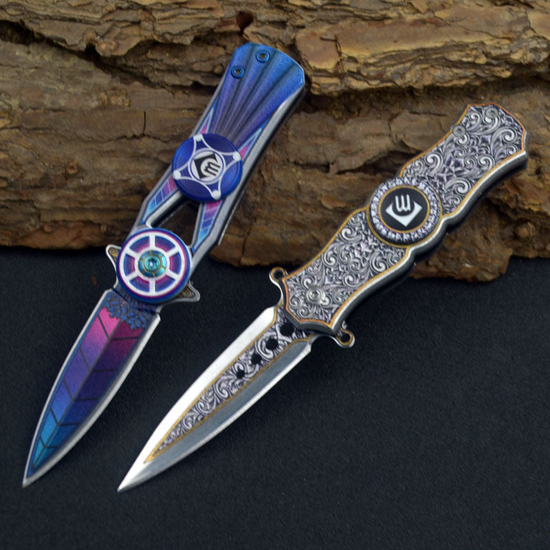 Fingertip Gyro Folding Knife - KingCutlery