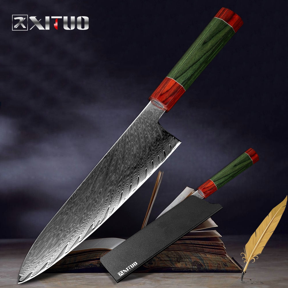 Professional Japan Damascus Steel Kitchen - KingCutlery