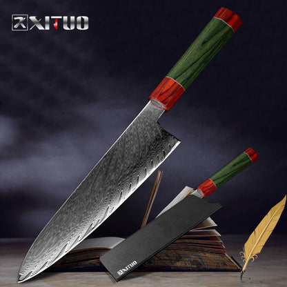 Professional Japan Damascus Steel Kitchen - KingCutlery