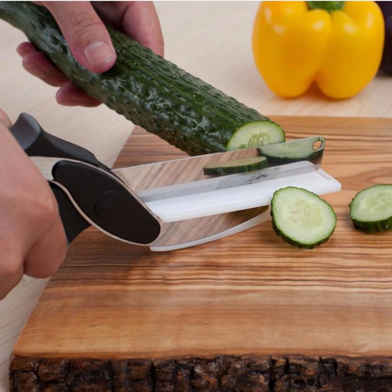 Clever Cutter 2 in 1 Kitchen Knife & Cutting Board - KingCutlery