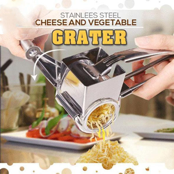 Stainless Steel Cheese Grater - KingCutlery