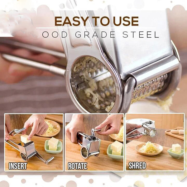 Stainless Steel Cheese Grater - KingCutlery