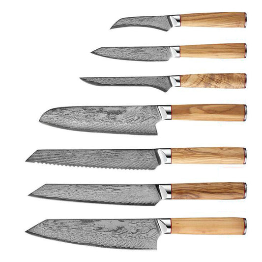 Professional 7PCS Chef Knife Set - KingCutlery