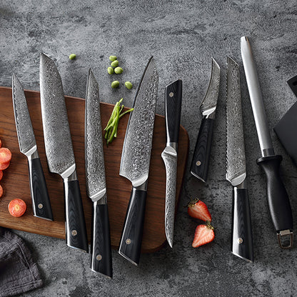 7PCS Damascus Chef Set - KingCutlery