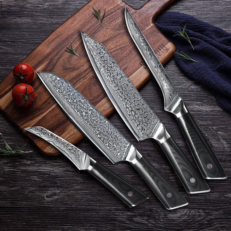 7PCS Damascus Chef Set - KingCutlery