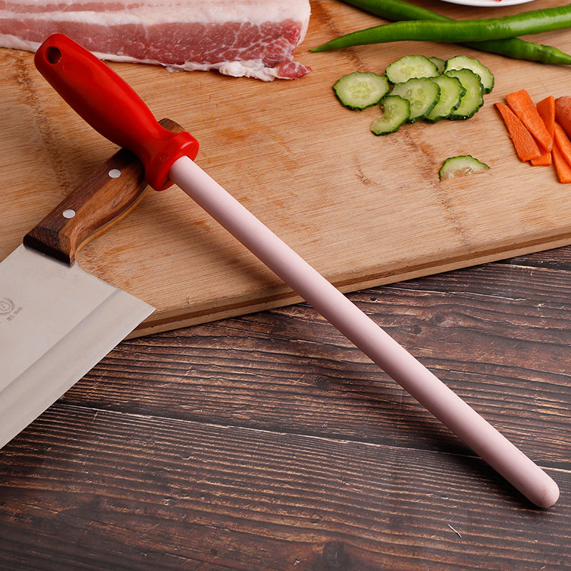 Ceramic Kitchen Knife Sharpening Stick - KingCutlery