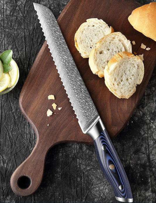 8 Inch Serrated Bread Knife - KingCutlery