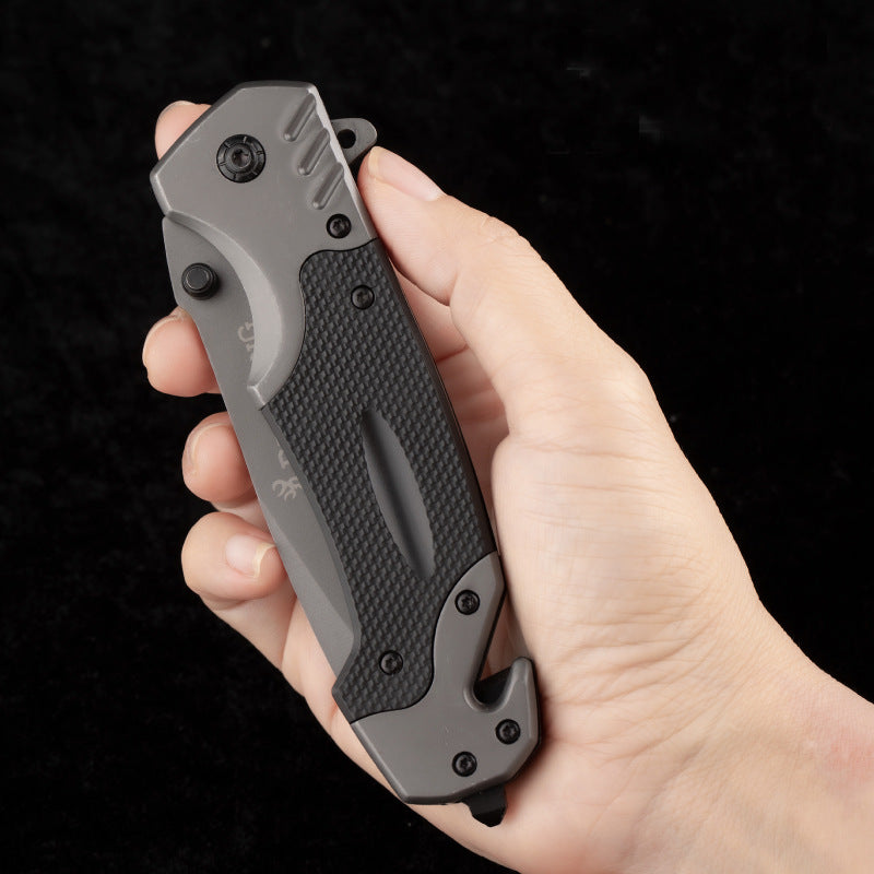 Folding Stainless Steel Pocket Knife - KingCutlery