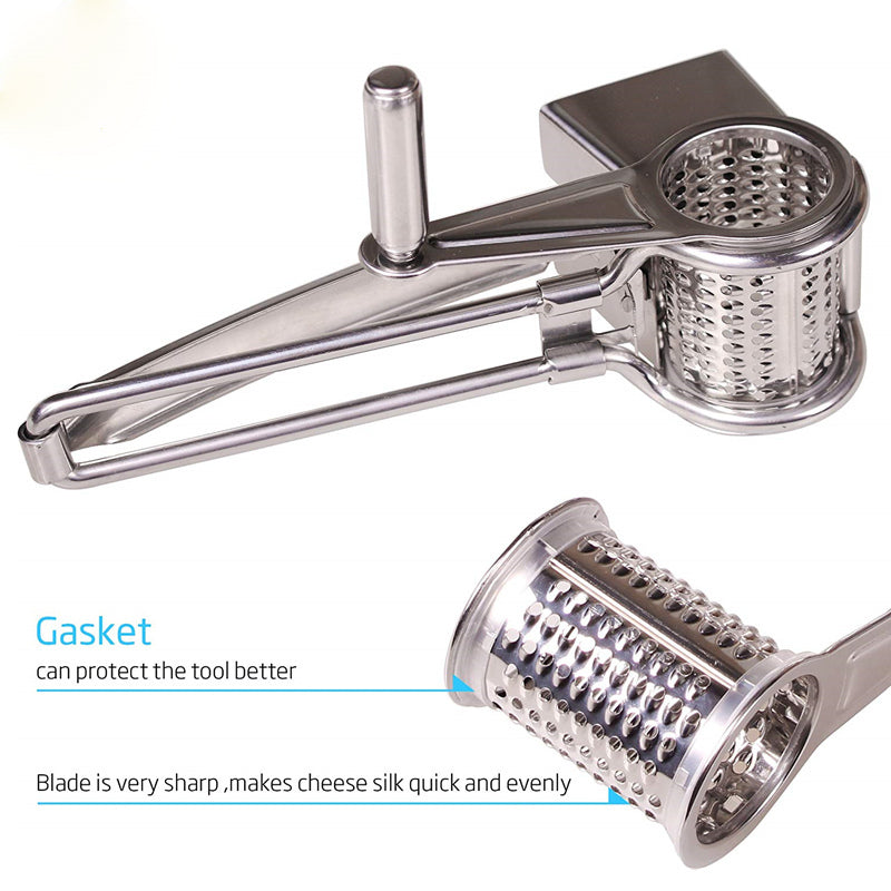 Stainless Steel Cheese Grater - KingCutlery
