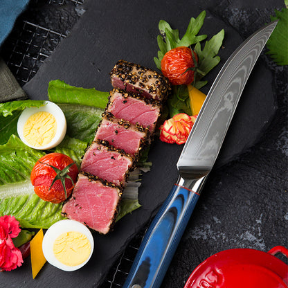 High Quality Damascus Steel Steak Knife Set - KingCutlery