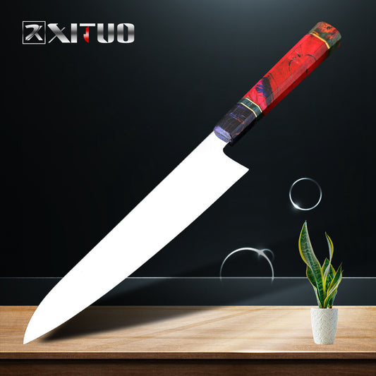 High Carbon Stainless Steel Blade Japanese Kitchen Knife - KingCutlery