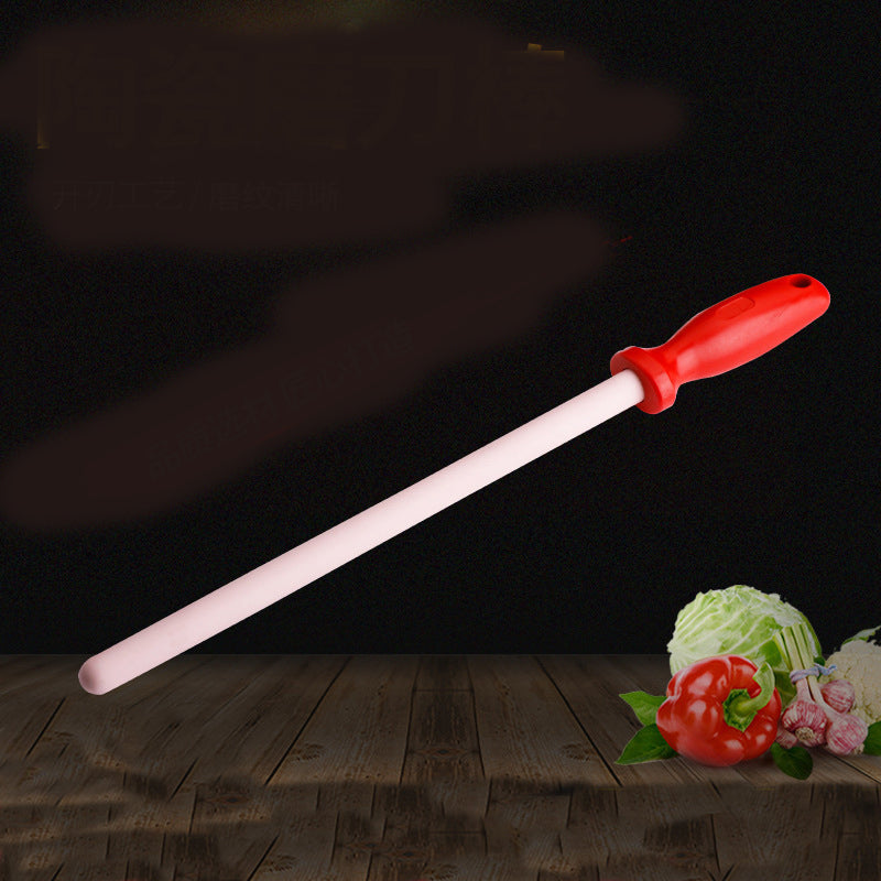 Ceramic Kitchen Knife Sharpening Stick - KingCutlery