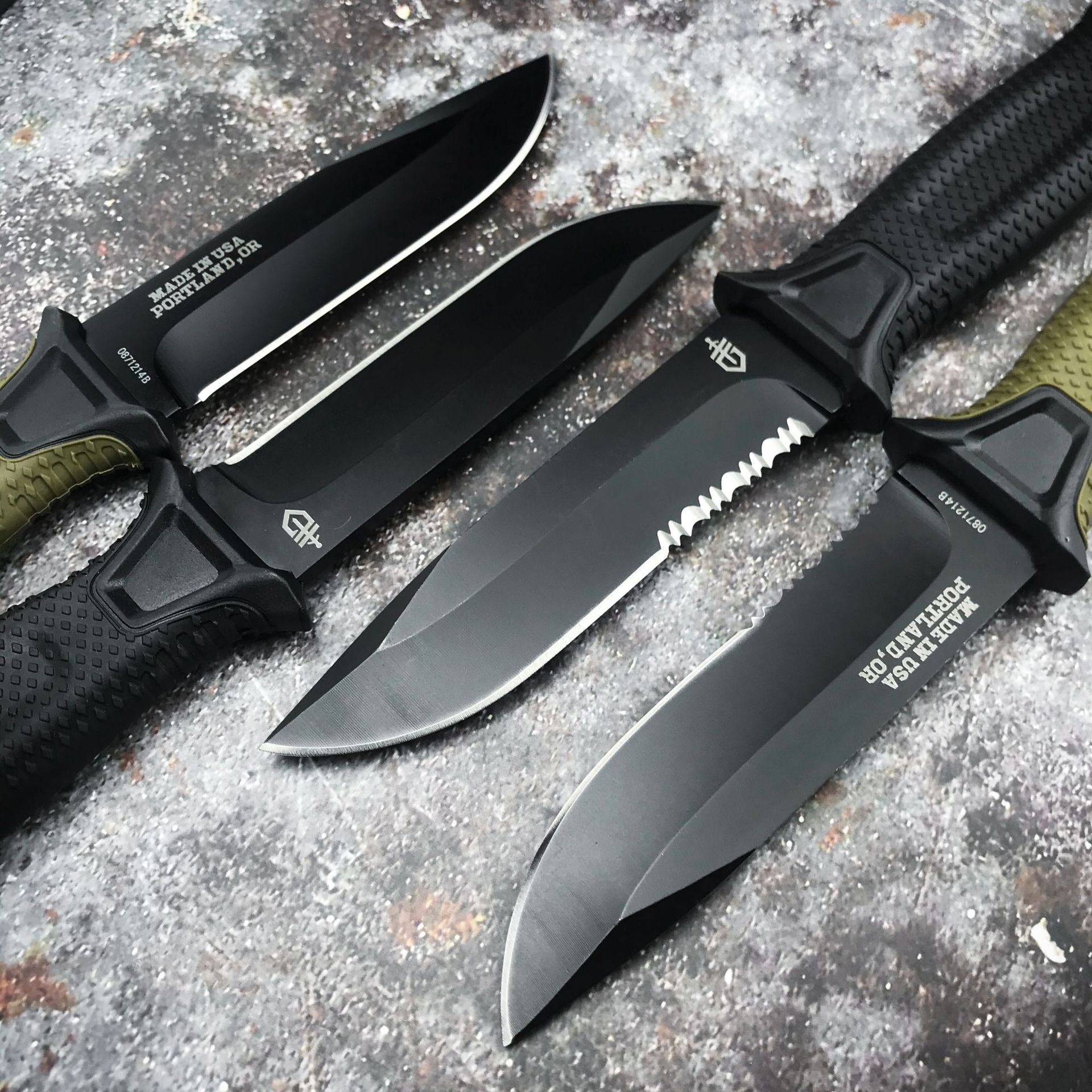 Infantry Outdoor Tactical Wilderness Survival Knife - KingCutlery