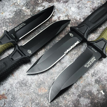 Infantry Outdoor Tactical Wilderness Survival Knife - KingCutlery
