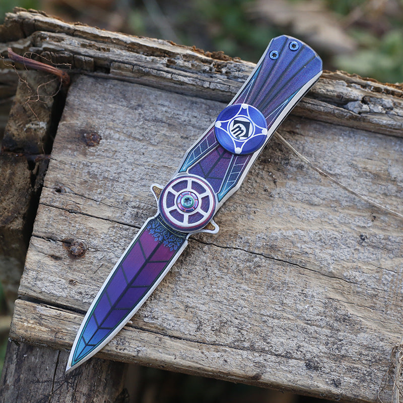Fingertip Gyro Folding Knife - KingCutlery