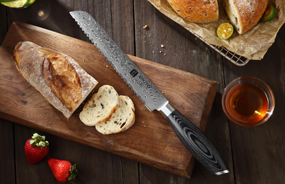Damascus Steel Japanese Chef Knives - KingCutlery