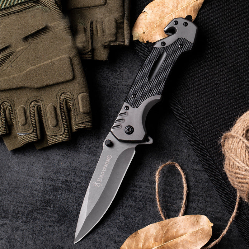 Folding Stainless Steel Pocket Knife - KingCutlery