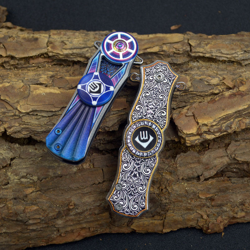 Fingertip Gyro Folding Knife - KingCutlery