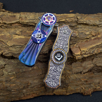 Fingertip Gyro Folding Knife - KingCutlery