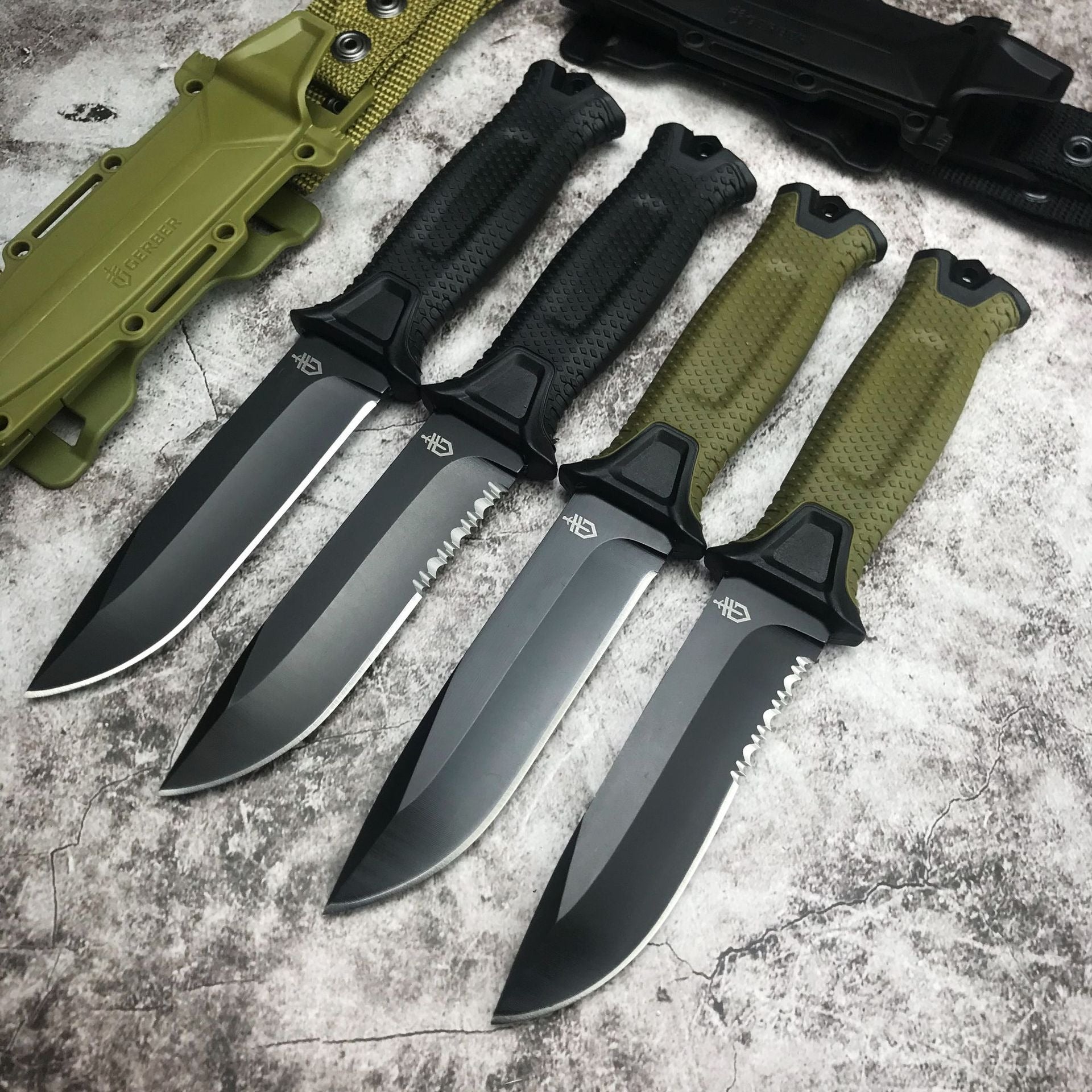 Infantry Outdoor Tactical Wilderness Survival Knife - KingCutlery