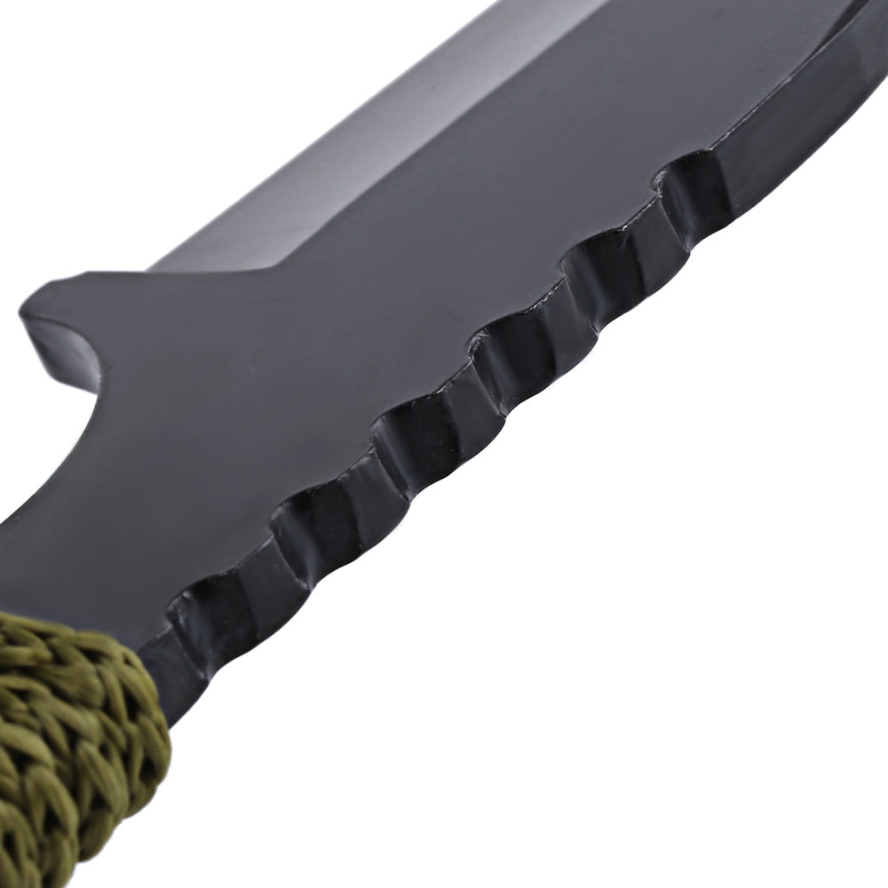 Survivor Camping Tanto Knife with Fire Starter - KingCutlery
