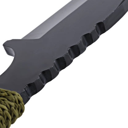 Survivor Camping Tanto Knife with Fire Starter - KingCutlery